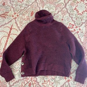 Madewell burgundy sweater size M